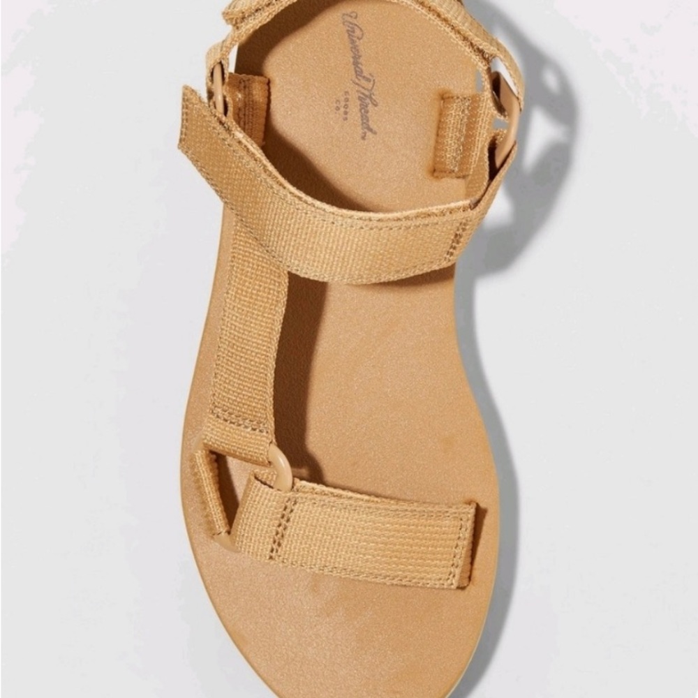 Universal Thread Tan Hayden Platform Sport Sandals Size 7 NEW - Picture 7 of 12